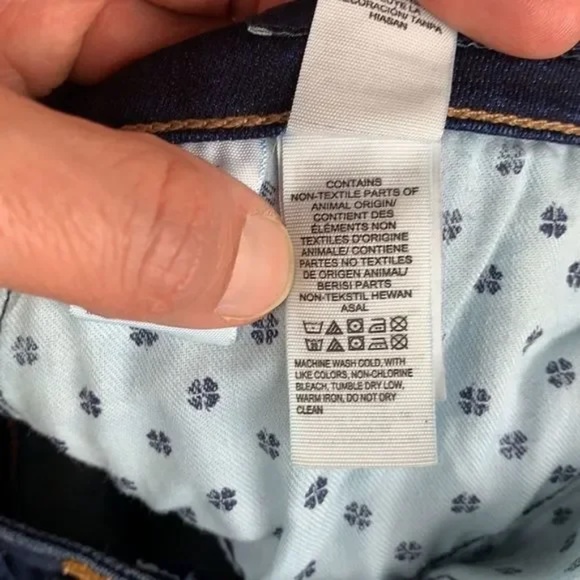 Lucky Brand Dark Wash Orta Premium Sweet Straight Ankle Jeans - Picture 9 of 10